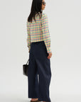 Plaid Shirt, Jade-Yellow