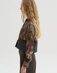 Foulard Scribbles Shirt, Myrrh