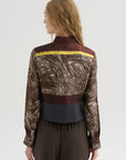 Foulard Scribbles Shirt, Myrrh