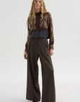 Foulard Scribbles Shirt, Myrrh