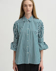 Mens Stripe Shirt, Juniper