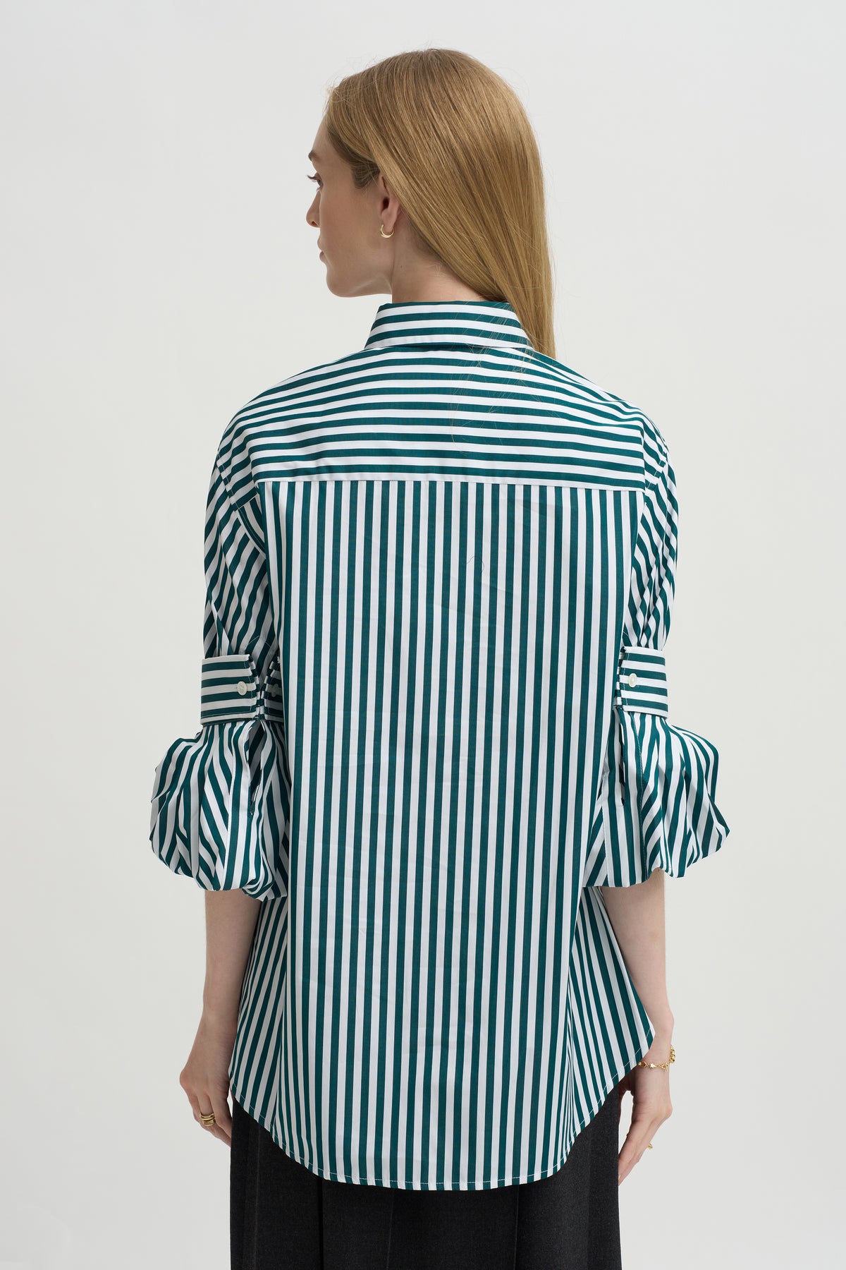 Mens Stripe Shirt, Juniper