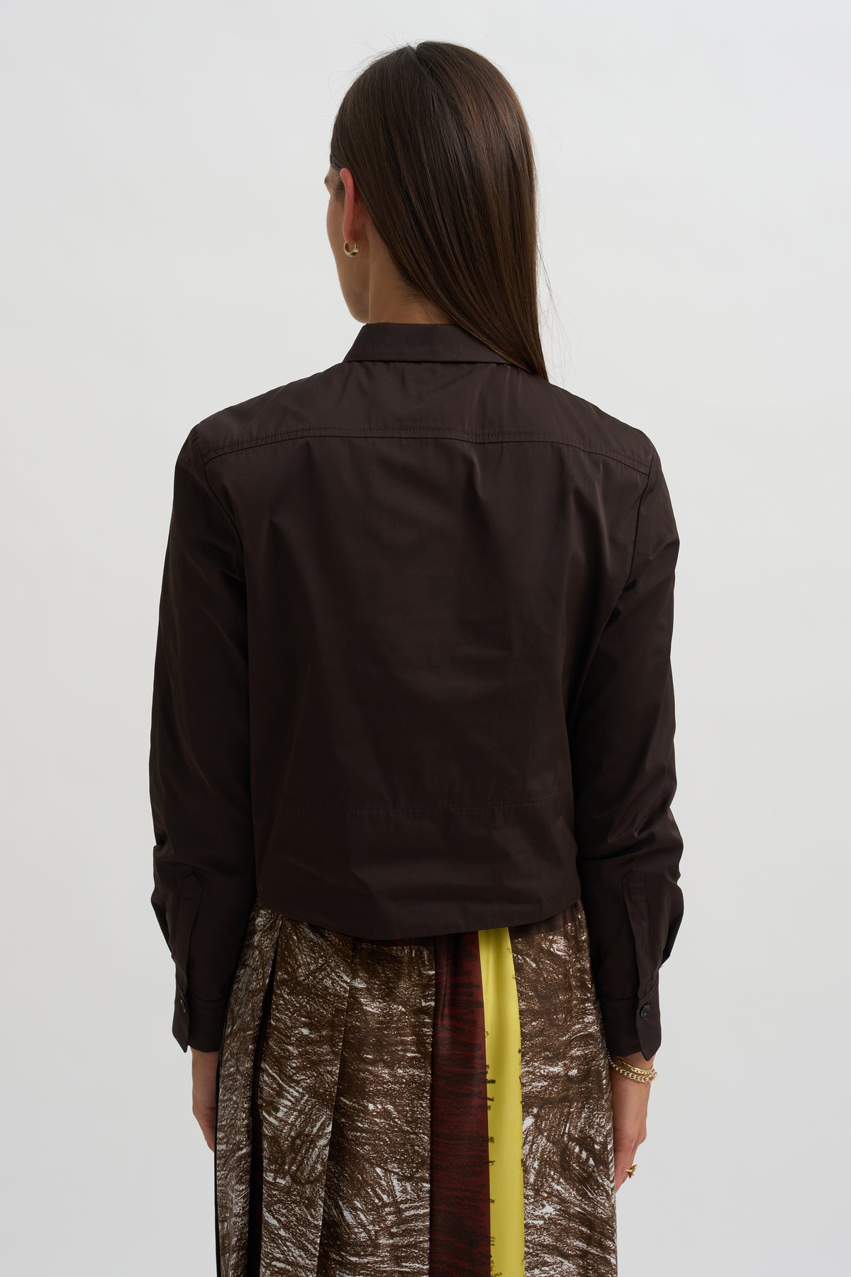 Bib Shirt, Espresso