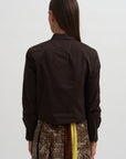 Bib Shirt, Espresso
