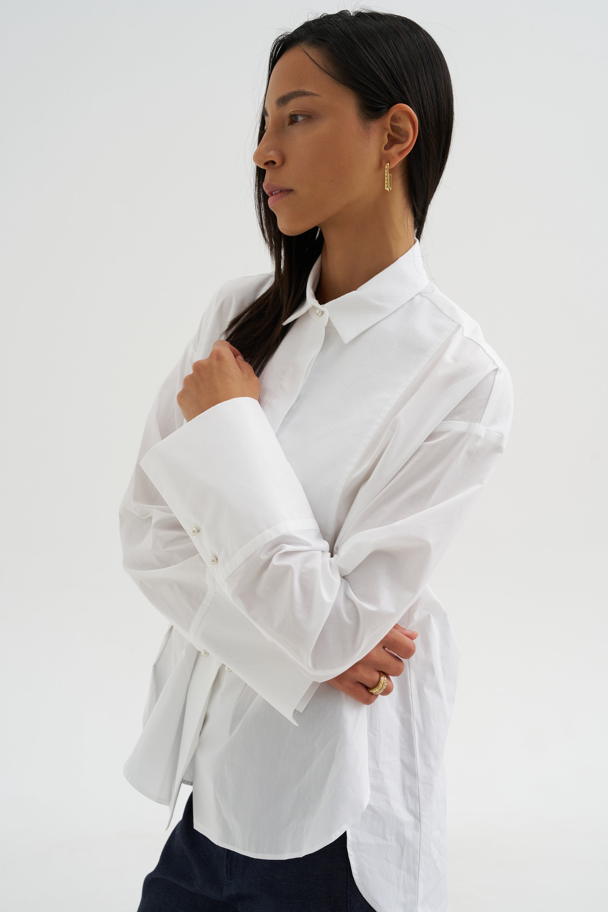 Long Sleeve Shirt, White