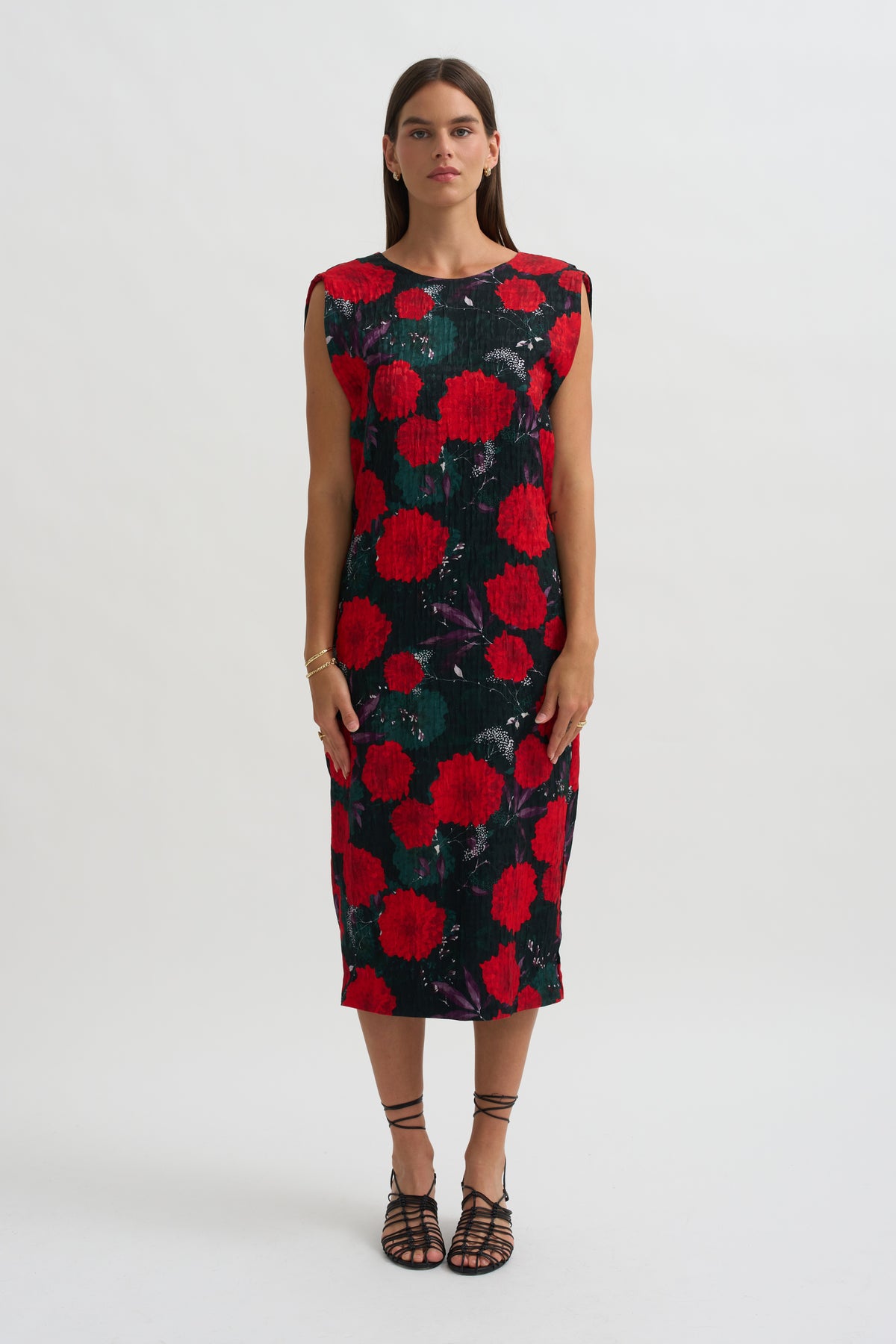 Sleeveless Dress, Lipstick