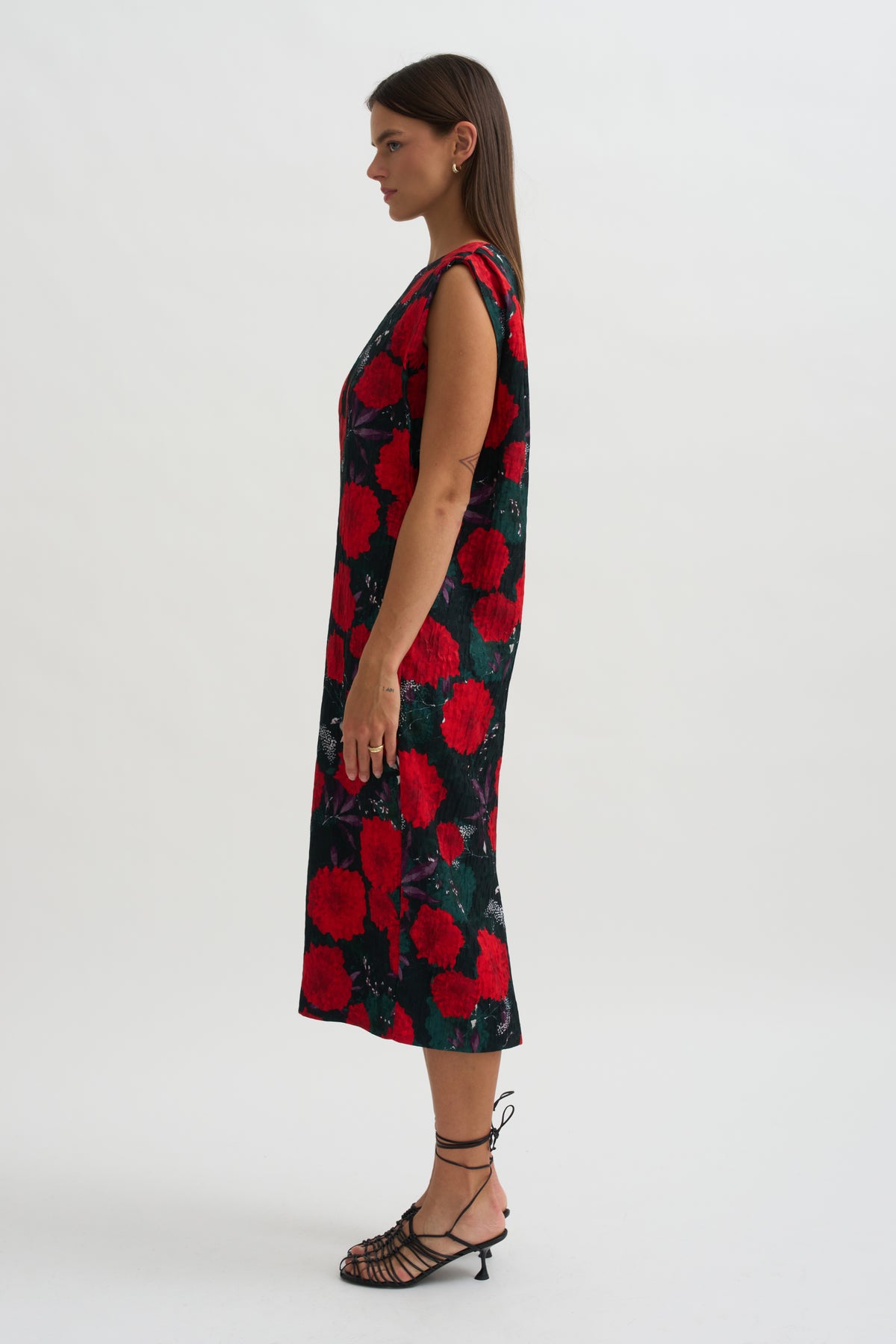 Sleeveless Dress, Lipstick