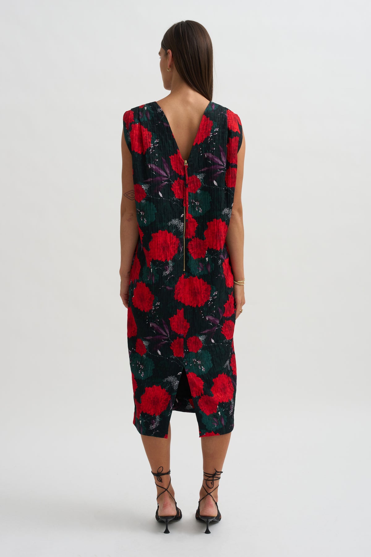 Sleeveless Dress, Lipstick