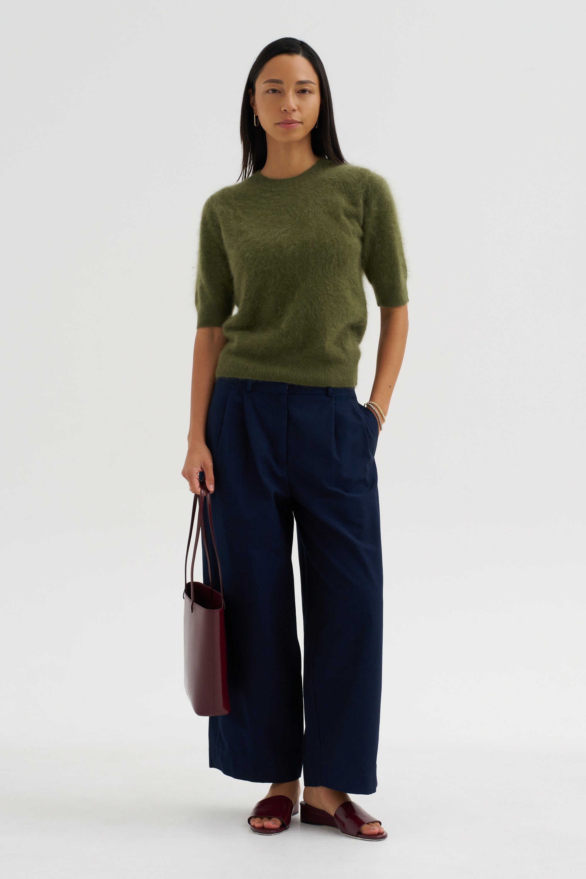 Trouser Pants, Indigo