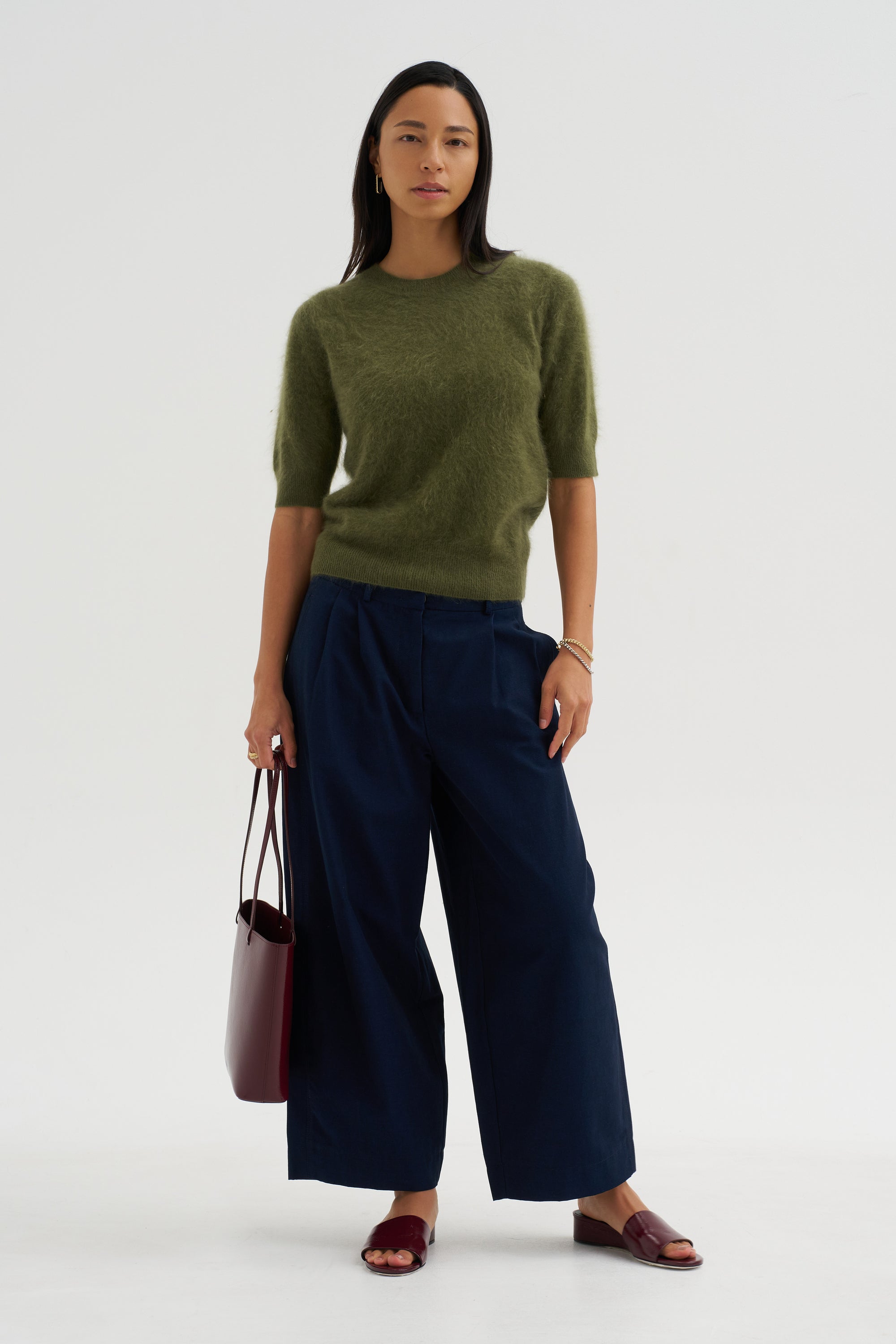 Trouser Pants, Indigo