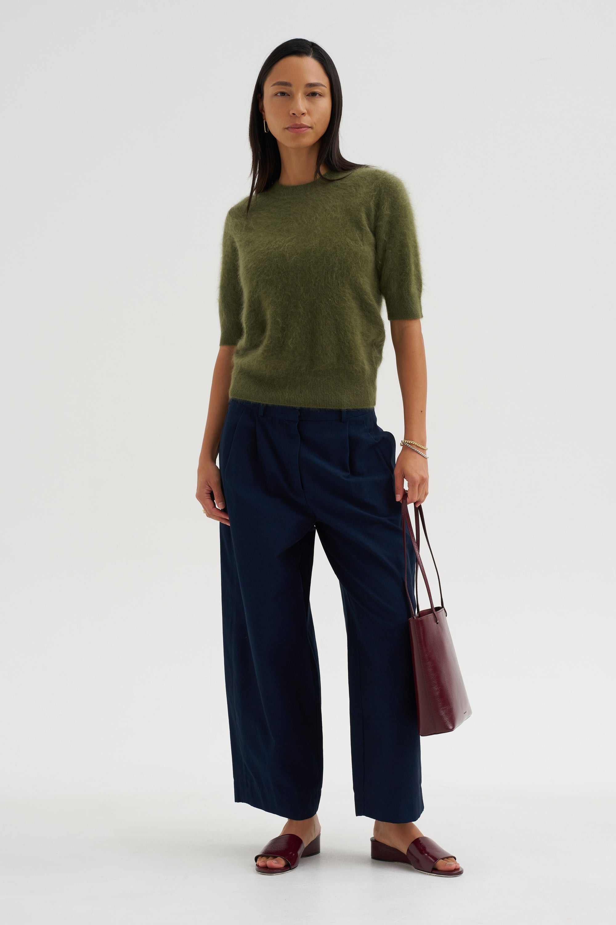 Trouser Pants, Indigo