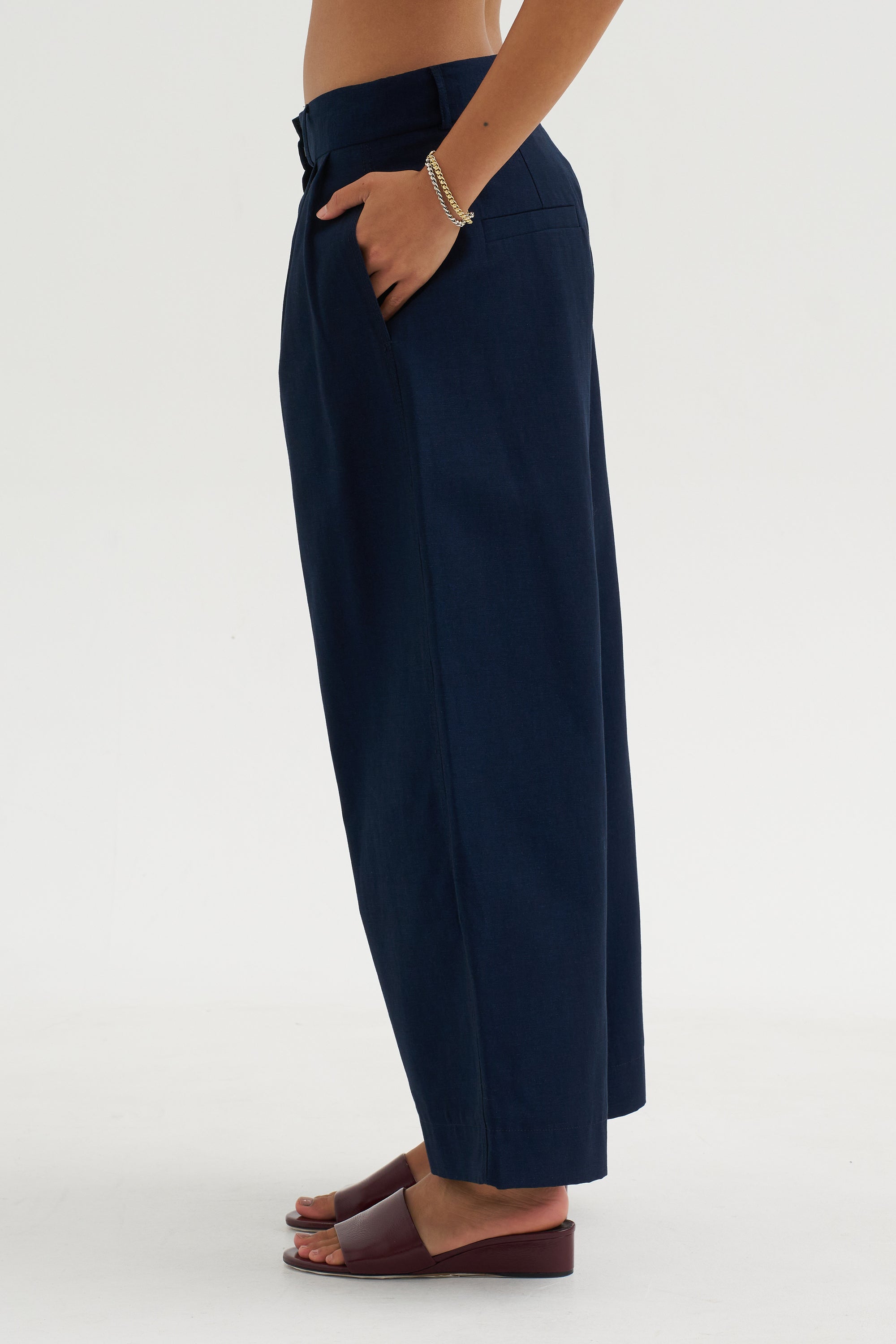 Trouser Pants, Indigo