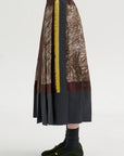 Foulard Scribbles Skirt, Myrrh