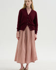 A-Line Skirt, Rose Petal