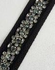 Rhinestone Belt, Granat