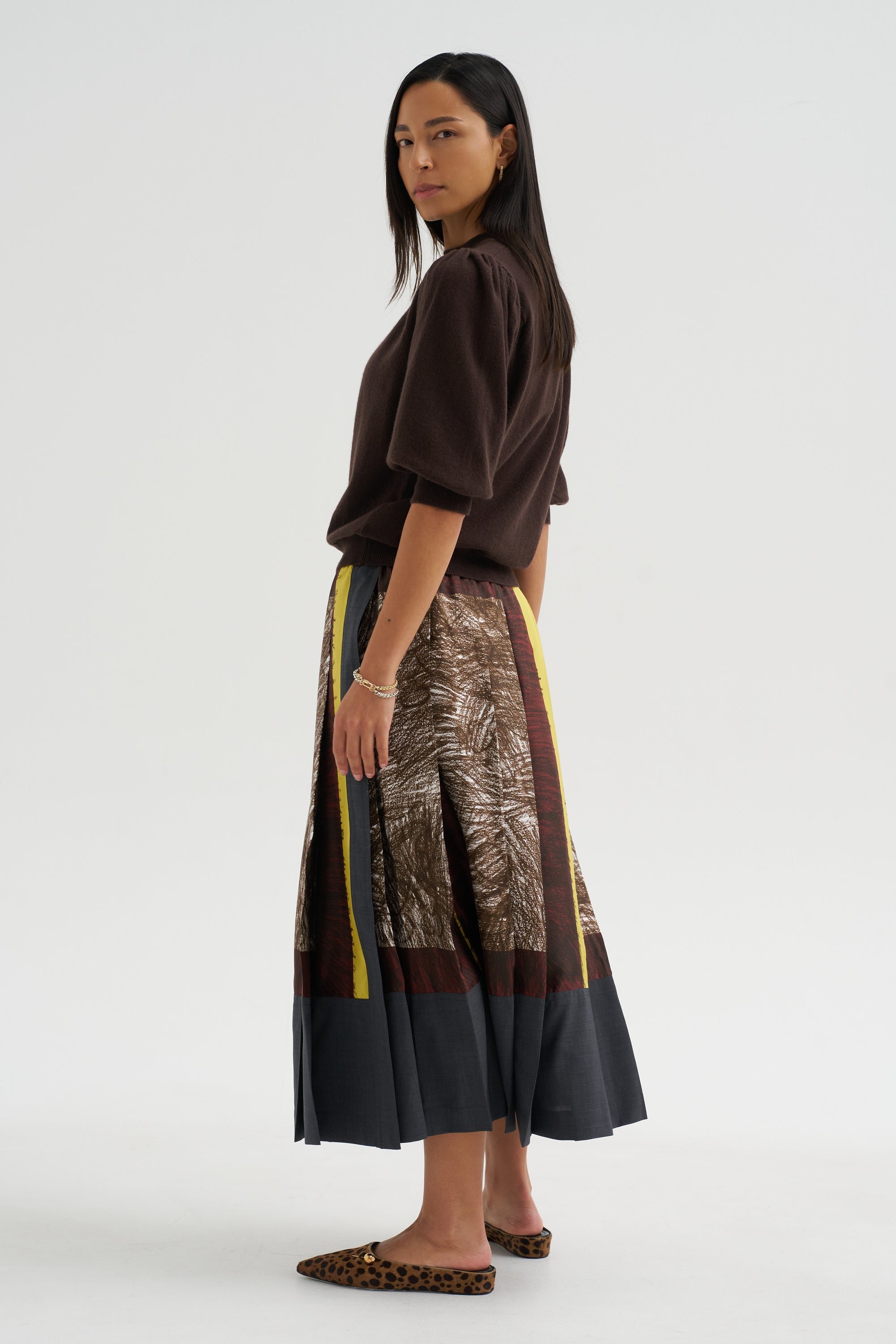 Light Cashmere Pullover, Chocolate