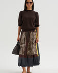 Light Cashmere Pullover, Chocolate