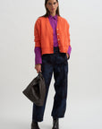 Cardigan, Glowing Orange