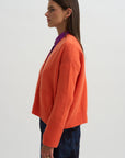 Cardigan, Glowing Orange