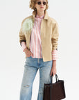 Stripe Button-Down Shirt, Dawn