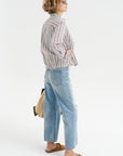 Fancy Stripe Shirt, Baltic Blue