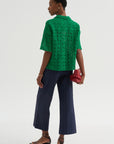 Guipure Lace Shirt, Shamrock