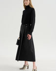 Pleated Skirt, Anthracite