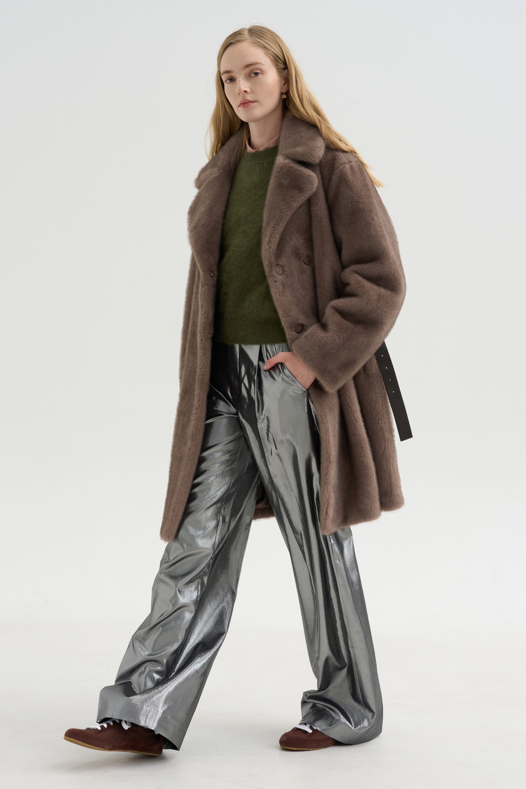 Faux Fur Coat, Fantasia Stone