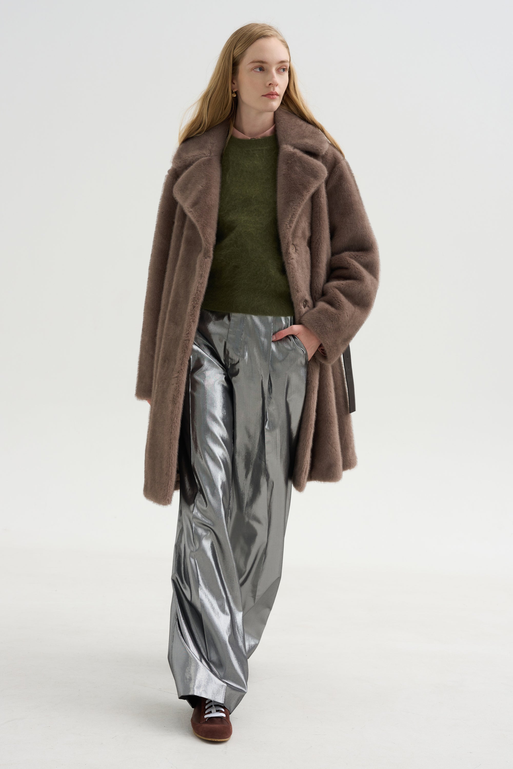 Faux Fur Coat, Fantasia Stone