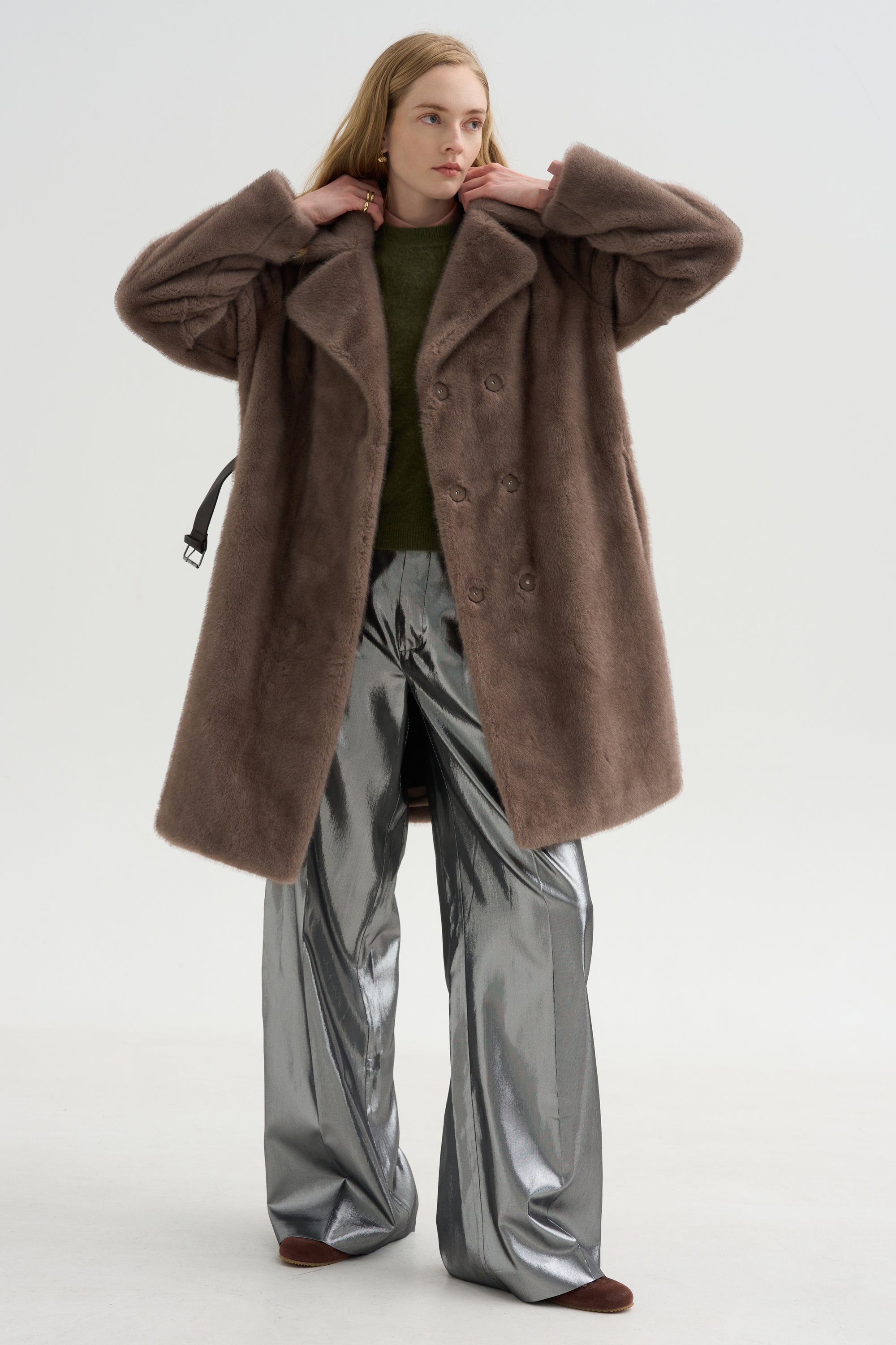 Faux Fur Coat, Fantasia Stone