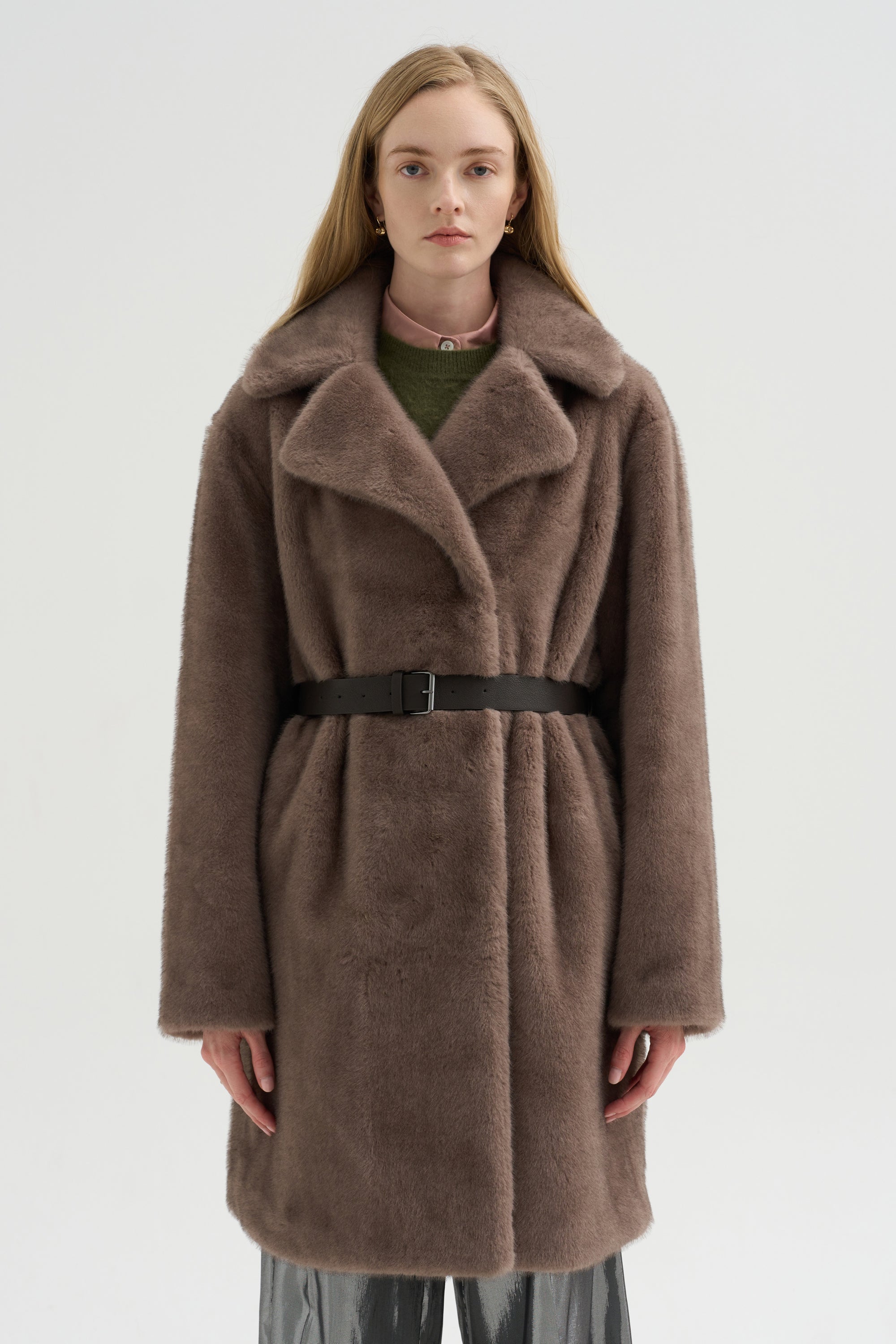 Faux Fur Coat, Fantasia Stone