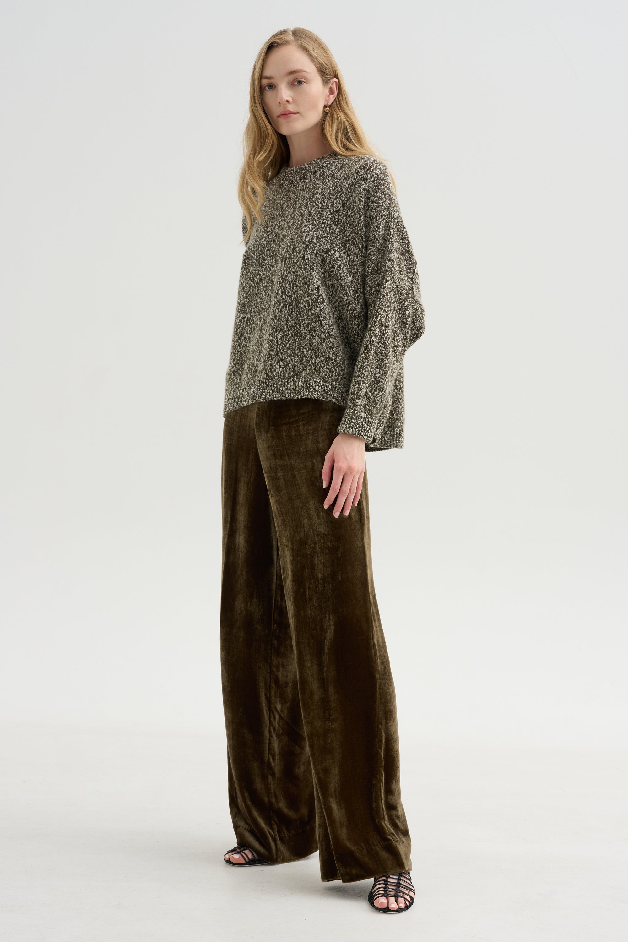Velvet Trouser, Tortora