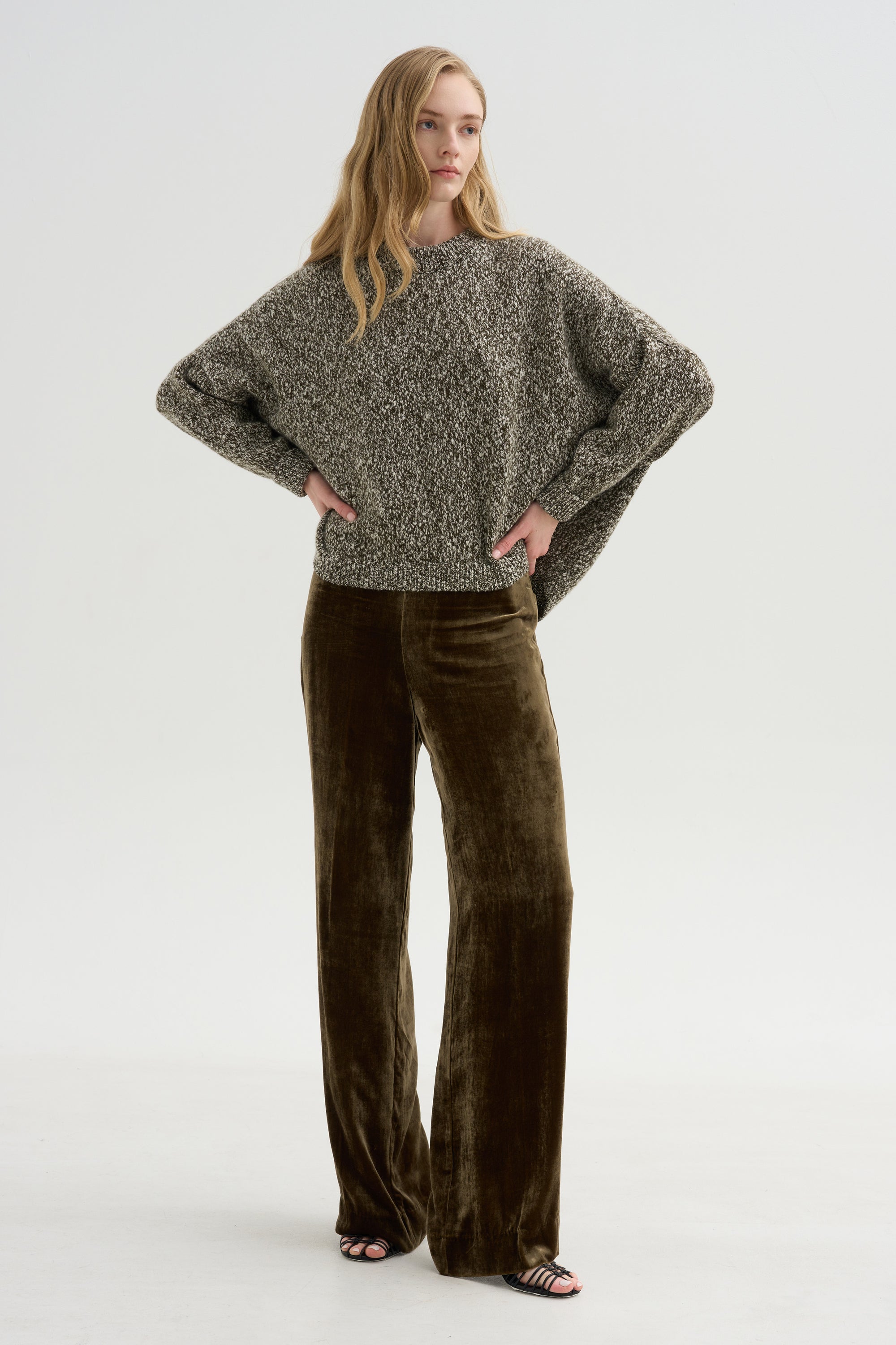 Velvet Trouser, Tortora