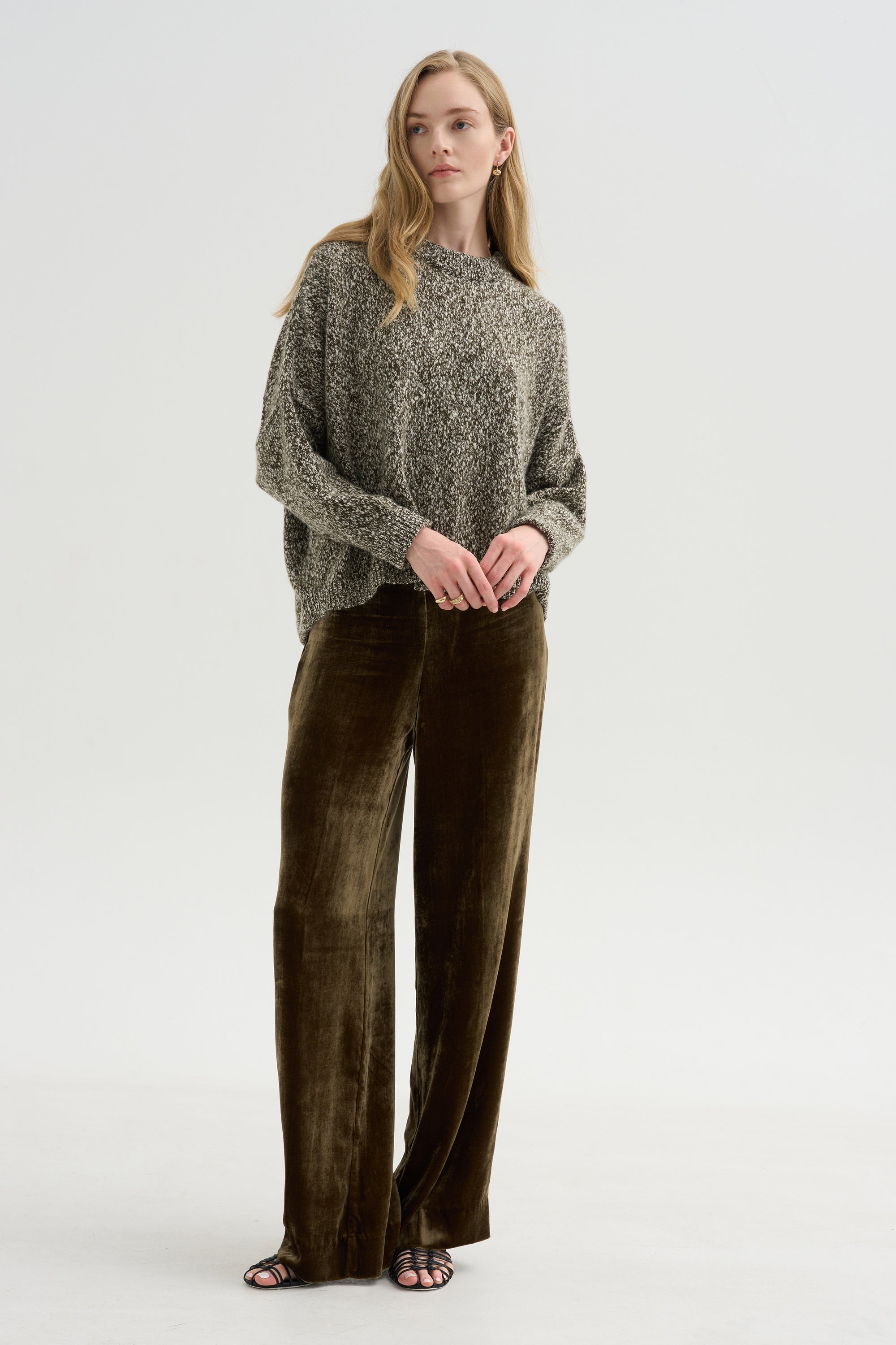 Velvet Trouser, Tortora