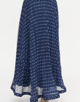 Dots Skirt, Fantasia Blue