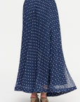 Dots Skirt, Fantasia Blue