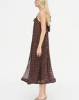 Dots Dress, Fantasia Marrone