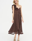 Dots Dress, Fantasia Marrone