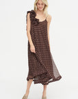 Dots Dress, Fantasia Marrone