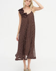 Dots Dress, Fantasia Marrone