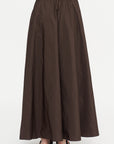 A-Line Skirt, Marrone