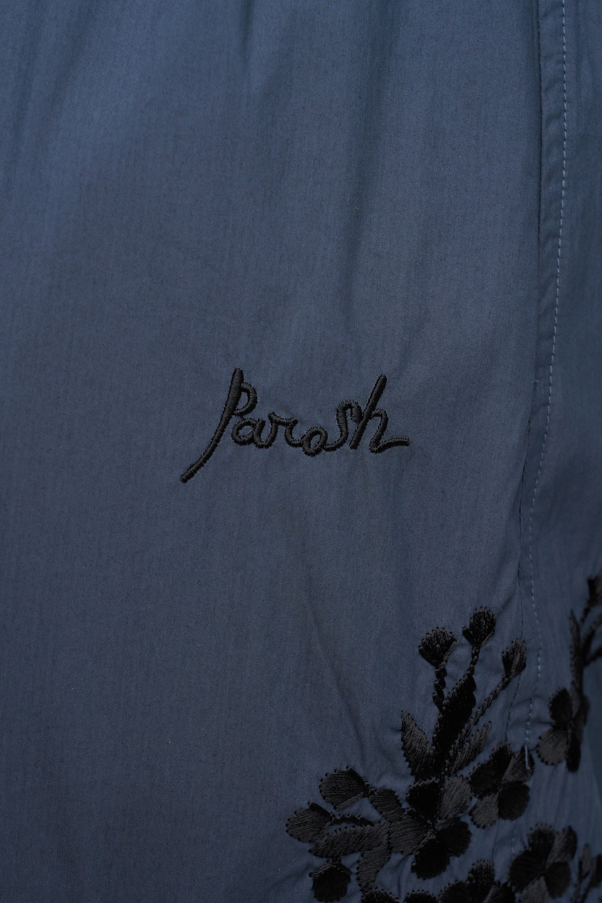 Embroidered Trouser, Blue