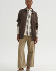 Relax Herbal Print Shirt, Ivory