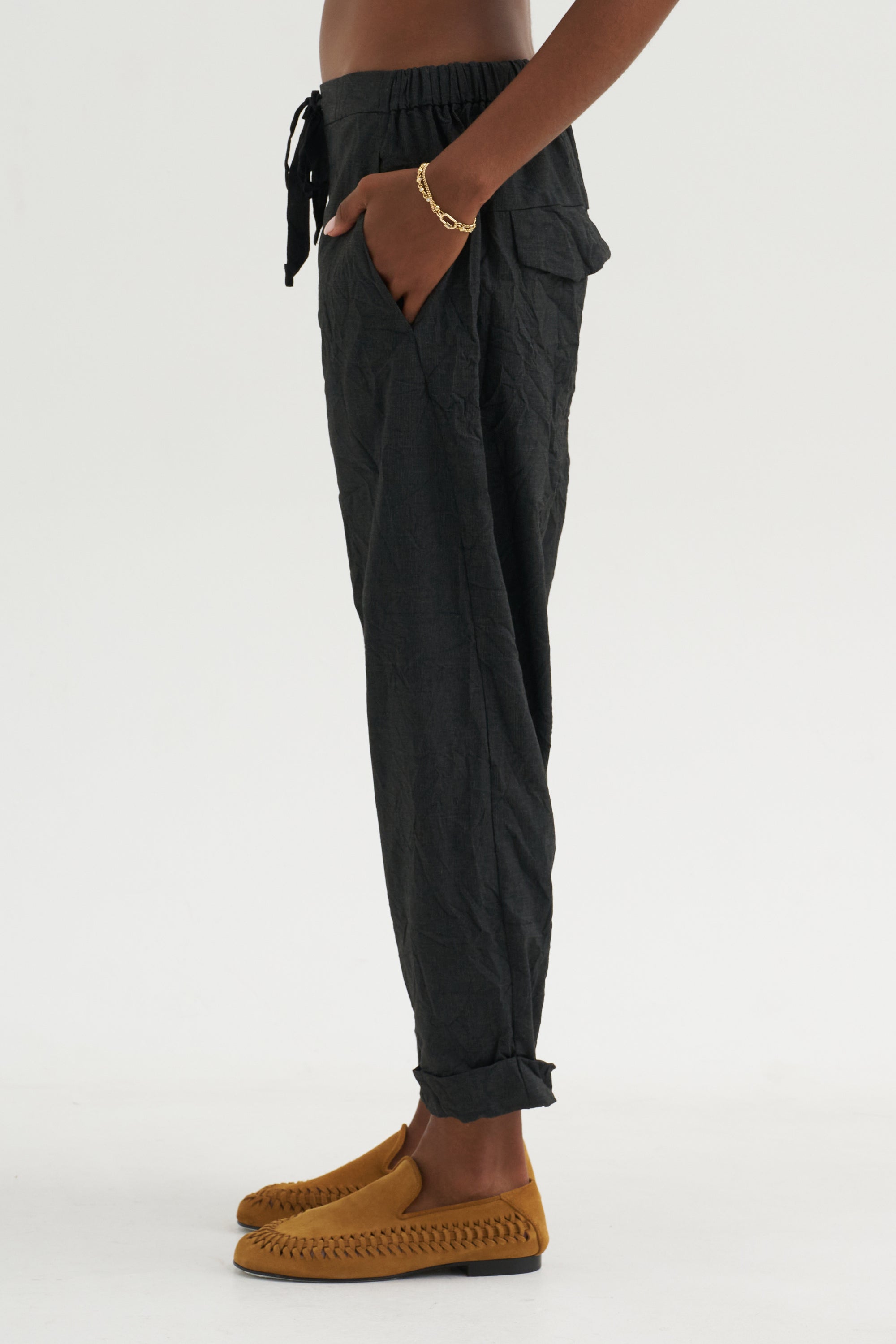 Pinhead Tapered Pants, Charcoal