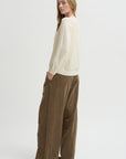 Crewneck Pullover Airy Merino, Ivory