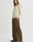Crewneck Pullover Airy Merino, Ivory