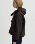 Reversible Short Jacket, Brown