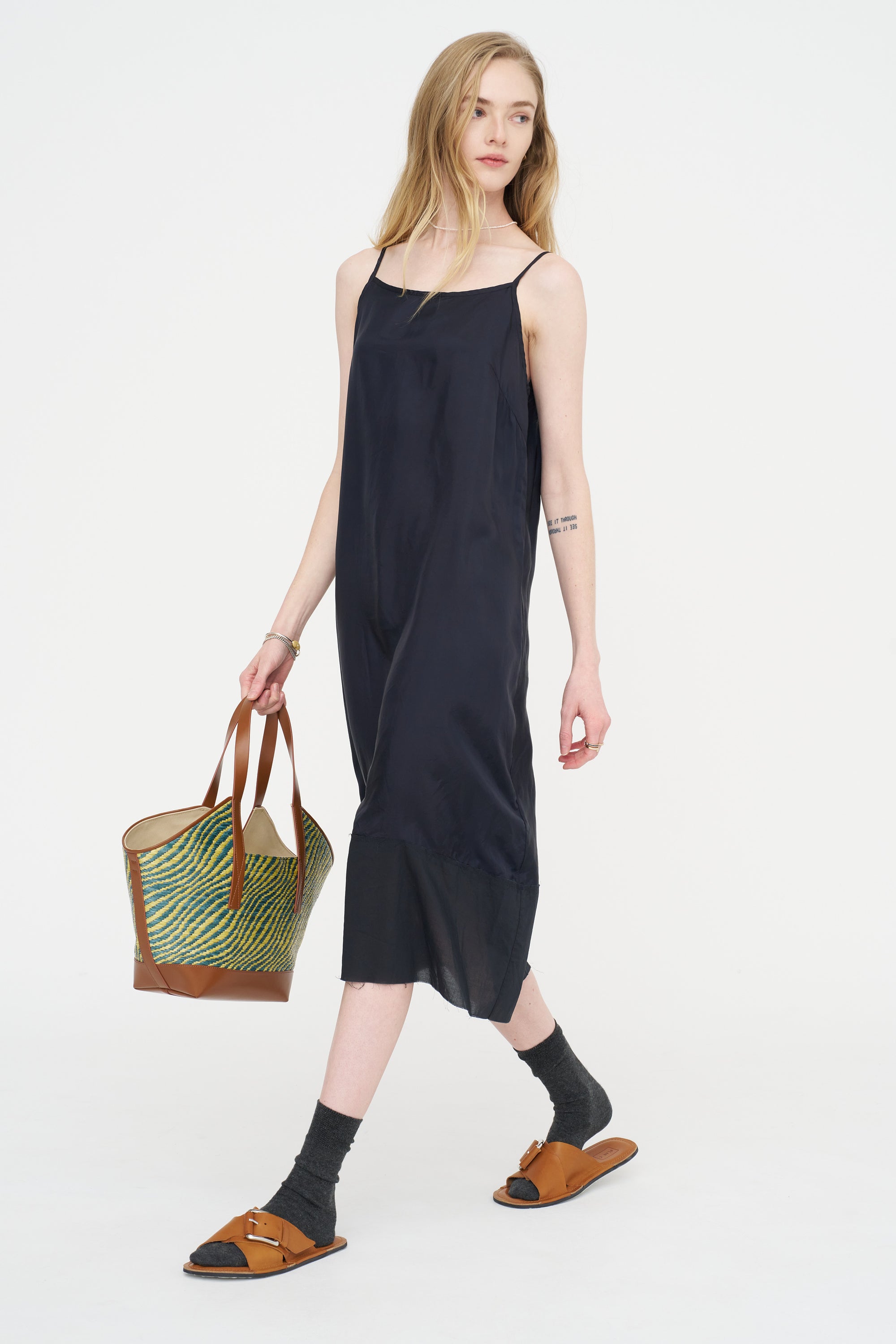 Bemberg Cupro Underdress, Navy