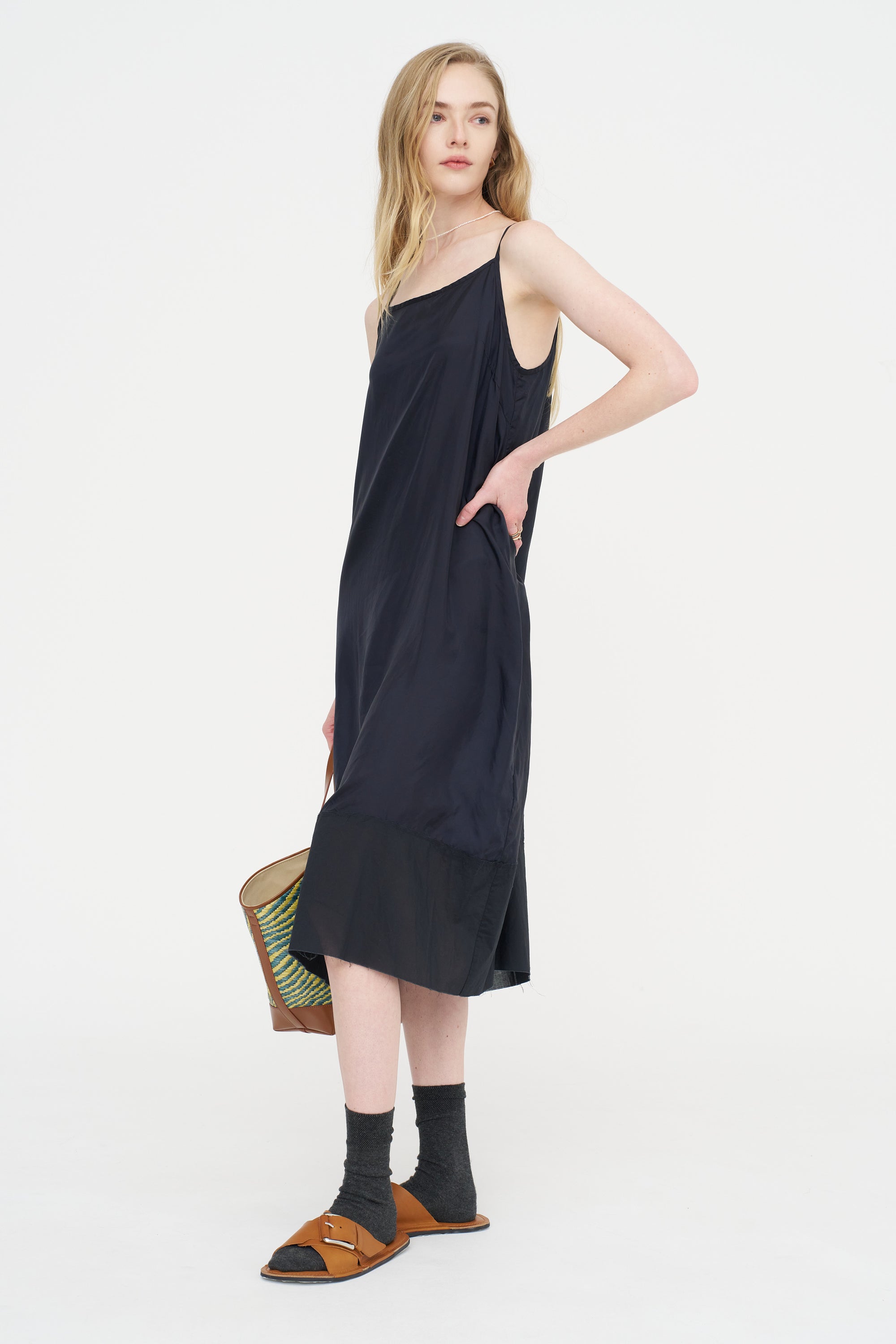 Bemberg Cupro Underdress, Navy