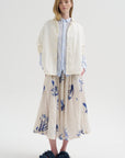 Washed Cotton Crinkle Classic Shirt, Saxe Blue